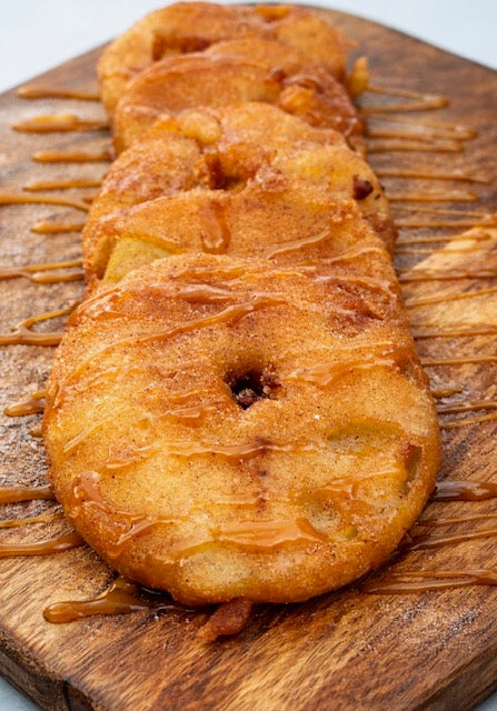 Fried Apple Donuts