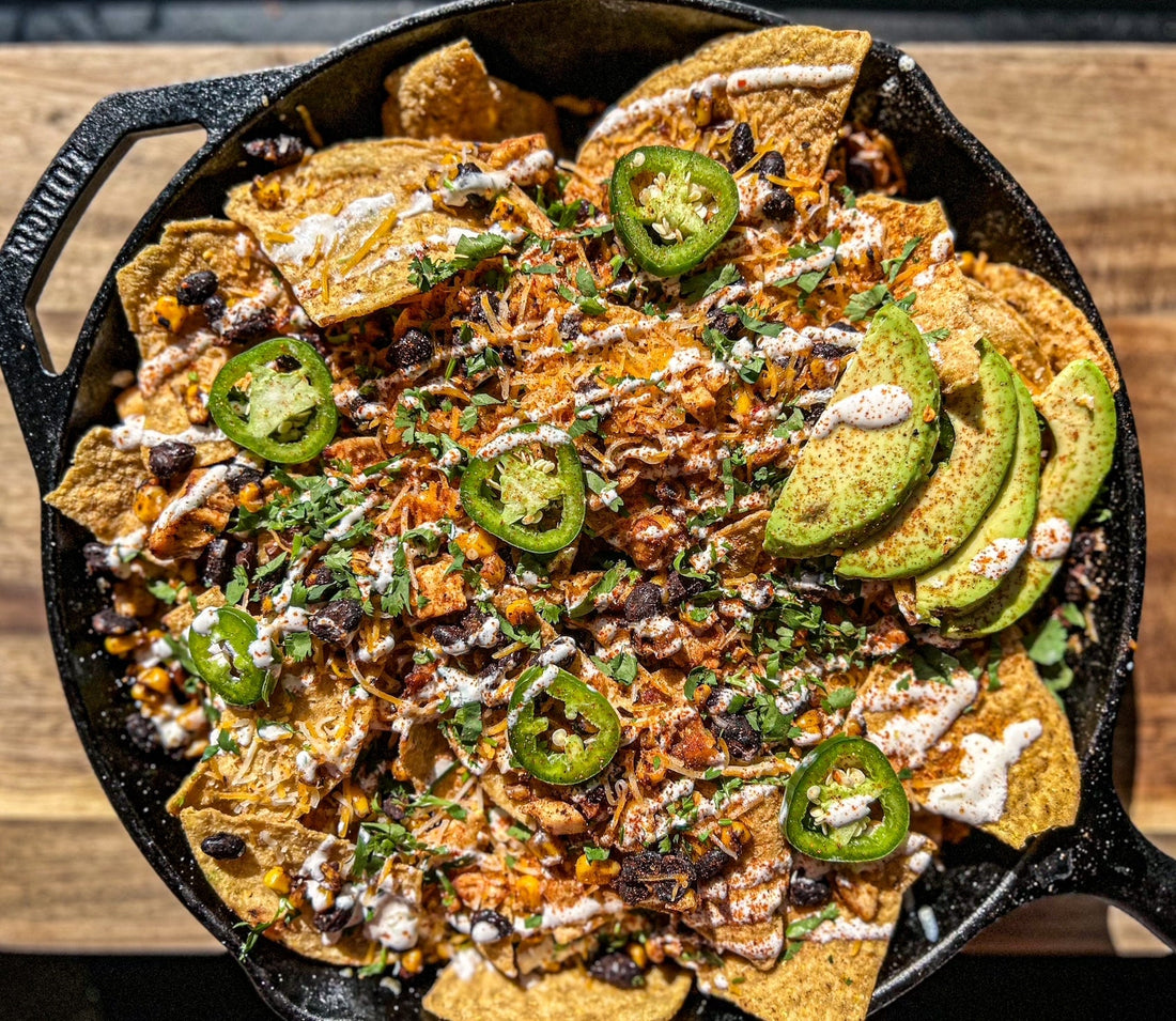 Campfire Cluck Nachos