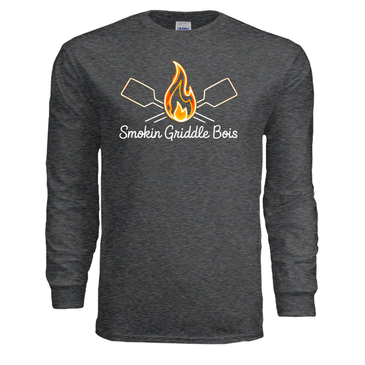 DARK HEATHER - G240 - FRONT
