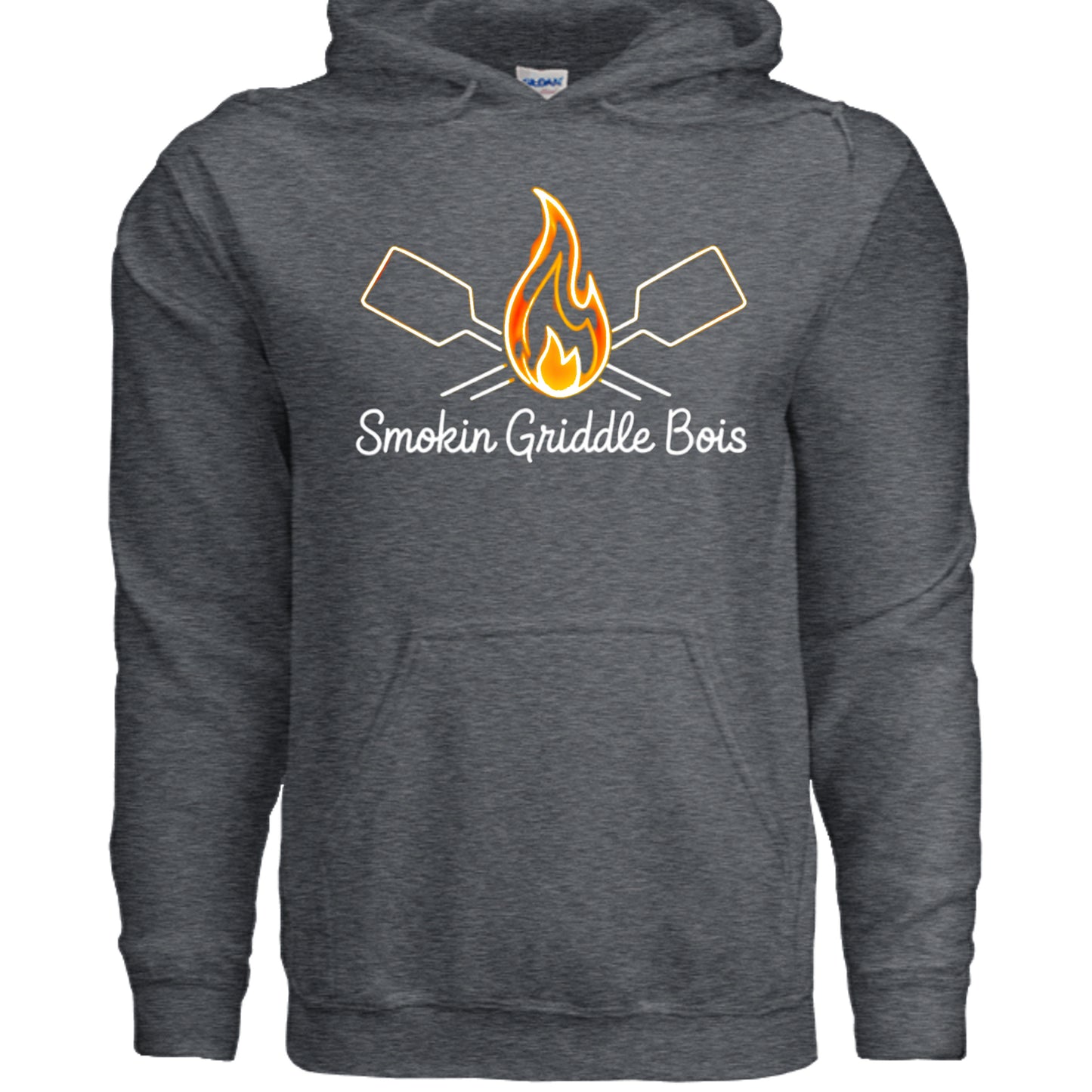DARK HEATHER - G185 - FRONT